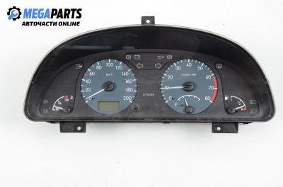 Instrument cluster for Citroen Xsara 1.6, 88 hp, hatchback, 5 doors, 1998