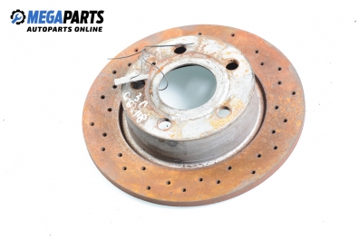 Brake disc for Volkswagen Golf VI 1.4 TSI, 122 hp, 3 doors, 2009, position: rear