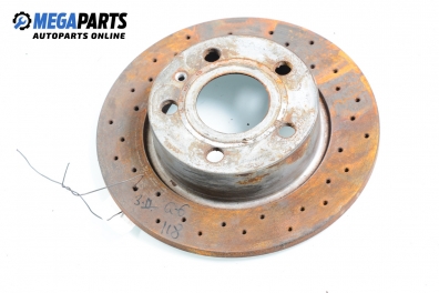 Brake disc for Volkswagen Golf VI 1.4 TSI, 122 hp, 3 doors, 2009, position: rear