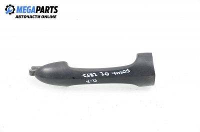 Outer handle for Ford Focus 1.6 16V, 100 hp, hatchback, 5 doors, 2002, position: front - left