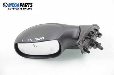 Oglindă pentru Citroen C3 1.4 16V HDi, 90 cp, hatchback, 5 uși, 2003, poziție: stânga