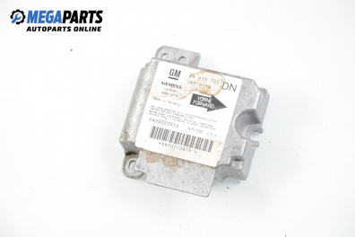 Airbag module for Opel Astra G 2.2 16V, 147 hp, coupe, 2000 № GM 24 416 705