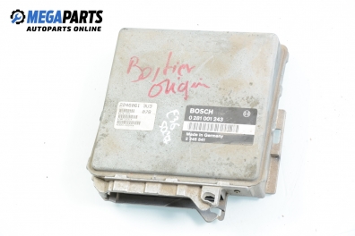 ECU pentru BMW 3 (E36) 1.7 TDS, 90 cp, sedan, 1996 № Bosch 0 281 001 243