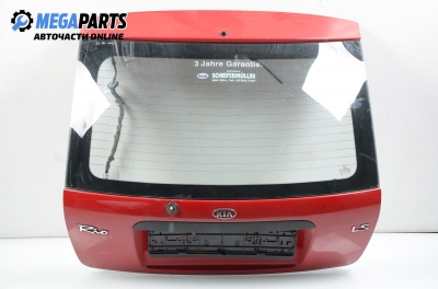 Heckklappe for Kia Rio 1.3, 75 hp, hecktür, 2002, position: rückseite