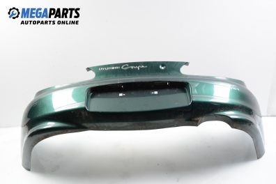 Stoßfänger hinten for Hyundai Coupe (RD) 1.6 16V, 116 hp, 1998, position: rückseite