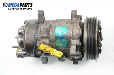 AC compressor for Peugeot 307 2.0 HDi, 90 hp, hatchback, 5 doors, 2004 № 9639078280