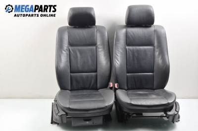 Scaune din piele pentru BMW 5 (E39) 2.5 TDS, 143 cp, combi automat, 1999