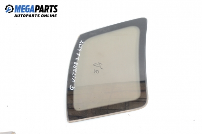 Vent window for Suzuki Grand Vitara 2.0 4x4 HDI, 109 hp, 5 doors automatic, 2001, position: rear - right