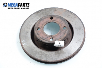 Brake disc for Audi 80 (B4) 1.6, 101 hp, station wagon, 1994, position: front