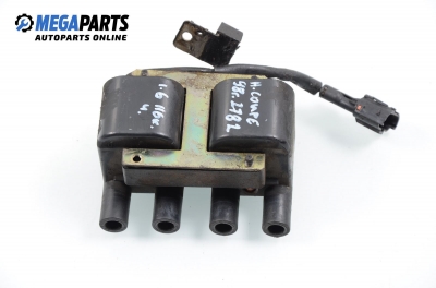 Ignition coil for Hyundai Coupe (RD) 1.6 16V, 116 hp, 1998