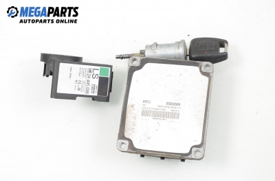 ECU incl. ignition key and immobilizer for Opel Astra G 1.6, 84 hp, hatchback, 5 doors, 2000 № 09353509