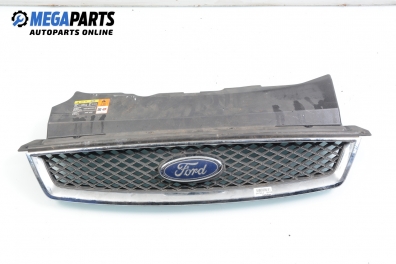 Grill for Ford Focus II 1.6 TDCi, 90 hp, hatchback, 5 doors, 2005