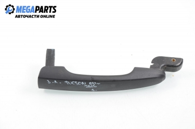 Outer handle for Hyundai Tucson 2.0 CRDi  4x4, 113 hp, 2004, position: rear - left