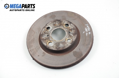 brake disc for Toyota Yaris Verso 1.3, 86 hp, 2003, position: front - left