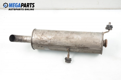 Rear muffler for Peugeot 307 2.0 HDi, 107 hp, hatchback, 2004