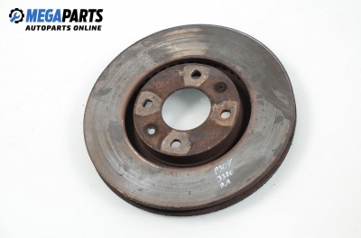 Brake disc for Peugeot 307 2.0 HDi, 107 hp, hatchback, 5 doors, 2004, position: front