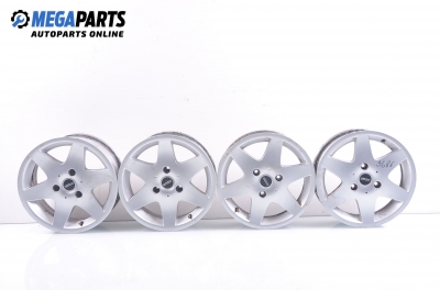 Alloy wheels for Smart Fortwo Cabrio 450 (01.2004 - 01.2007) 15 inches, width 5.5 / 4 (The price is for the set)