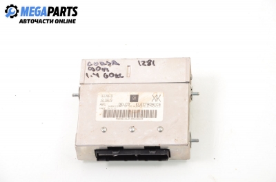 ECU for Opel Corsa A 1.4, 60 hp, 1990 № 16139619