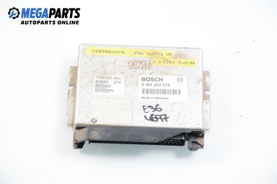 ECU for BMW 3 (E36) 1.6, 102 hp, sedan, 1993 № Bosch 0 261 203 276