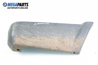 Part of rear bumper for Jeep Cherokee (XJ) 2.5 TD, 116 hp, 5 doors, 1998, position: right