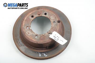 Brake disc for Mitsubishi Pajero 3.5, 208 hp, 5 doors automatic, 1995, position: rear - left