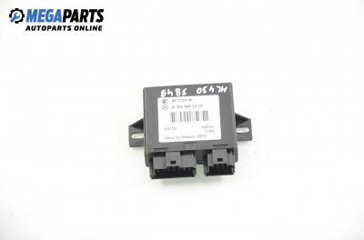 Module for Mercedes-Benz M-Class W163 4.3, 272 hp automatic, 1999 № A 163 545 22 32