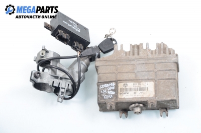 ECU incl. ignition key and immobilizer for Seat Cordoba 1.4, 60 hp, sedan, 1999 № 6K0 906 027 J
