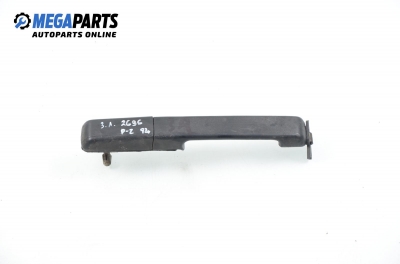 Outer handle for Volkswagen Passat 1.6 TD, 80 hp, sedan, 1992, position: rear - left