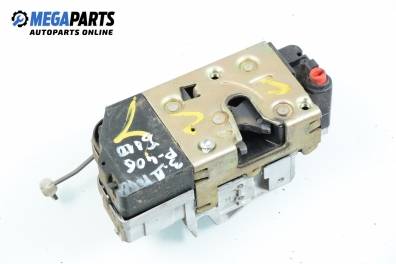 Schloss for Peugeot 406 1.9 TD, 90 hp, sedan, 1997, position: rechts, rückseite