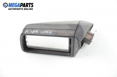 Oglindă pentru Opel Corsa A 1.5 D, 50 cp, 3 uși, 1990, poziție: stânga