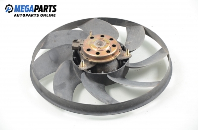 Ventilator radiator pentru Ford Fiesta V 1.4 16V, 80 cp, hatchback, 5 uși, 2002