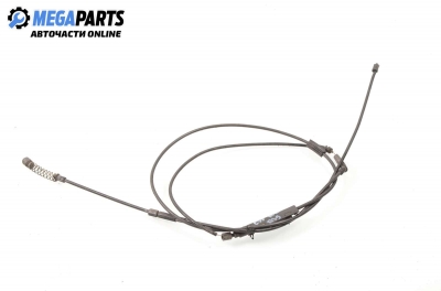 Bonnet release cable for BMW 7 (E38) 4.0 d, 245 hp automatic, 2000, position: front