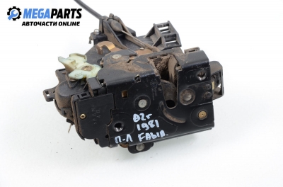Încuietoare for Skoda Fabia 1.4, 60 hp, hatchback, 2002, position: stânga - fața