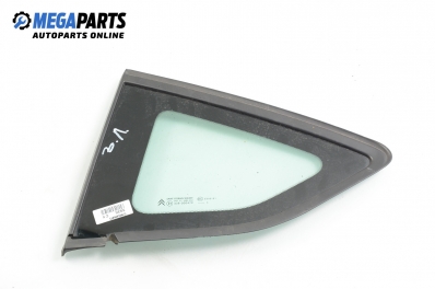 Vent window for Citroen C5 1.6 HDi, 109 hp, sedan, 2010, position: rear - left