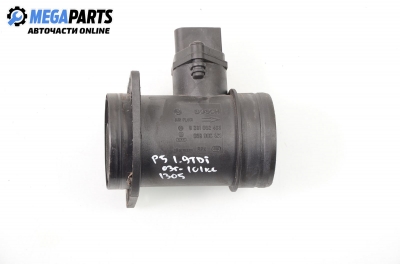 Air mass flow meter for Volkswagen Passat (B5; B5.5) 1.9 TDI, 101 hp, station wagon automatic, 2003 № 0 281 002 469