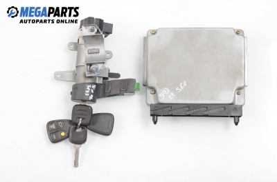 ECU mit zündschlüssel für Volvo S60 2.4, 140 hp, 2001 № MB079700-8831