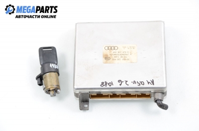 ECU incl. ignition key for Audi A4 (B5) 2.6, 150 hp, sedan, 1995 № 4A0 907 473 D