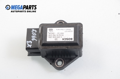 ESP sensor for BMW X3 (E83) 3.0 d, 204 hp automatic, 2004 № Bosch 0 265 005 285