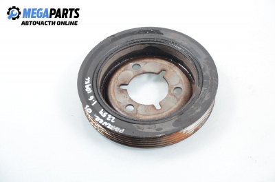 Damper pulley for Peugeot Partner 1.6, 109 hp, 2003