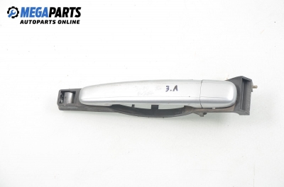 Outer handle for Peugeot 307 2.0 HDI, 107 hp, hatchback, 5 doors, 2003, position: rear - left