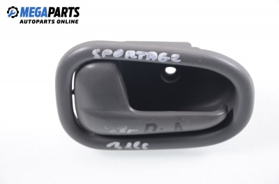 Inner handle for Kia Sportage 2.0 TD 4WD, 83 hp, 5 doors, 1998, position: front - left