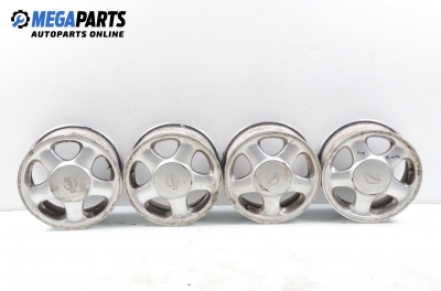 Alloy wheels for Nissan Primera (P10) (1990-1995) 14 inches, width 6 (The price is for the set)