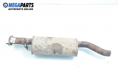 Muffler for Jaguar X-Type 2.0 D, 130 hp, sedan, 2004