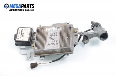 ECU incl. ignition key and immobilizer for Hyundai Coupe 1.6 16V, 116 hp, 2000 №39140-23746
