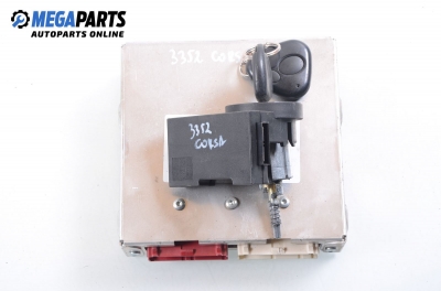 ECU incl. ignition key and immobilizer for Opel Corsa B 1.4, 60 hp, 3 doors, 1996 № GM 16202279