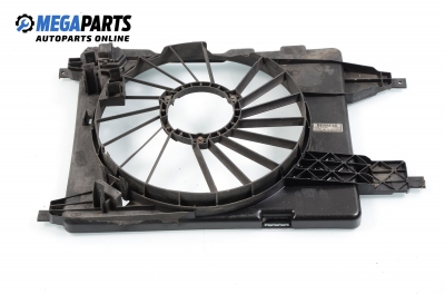 Fan shroud for Renault Megane 1.6 16V, 113 hp, hatchback, 3 doors, 2003