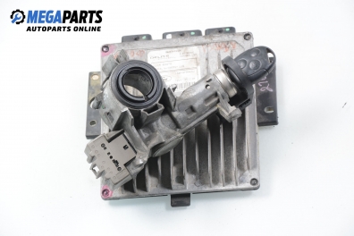 ECU incl. ignition key for Ford Focus I 1.8 TDCi, 115 hp, hatchback, 5 doors, 2002 № Delphi DDCR 80927G