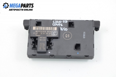 Door module for Mercedes-Benz C-Class 203 (W/S/CL) 2.2 CDI, 143 hp, coupe, 2002, position: front - right № A 203 820 64 26