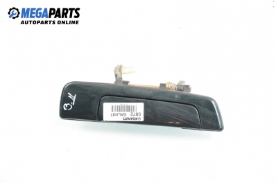 Outer handle for Mitsubishi Galant VIII 2.5 V6, 163 hp, sedan, 1998, position: rear - right