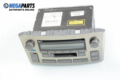 CD player for Toyota Avensis 2.0 D-4D, 116 hp, sedan, 2004 № 86120-05080